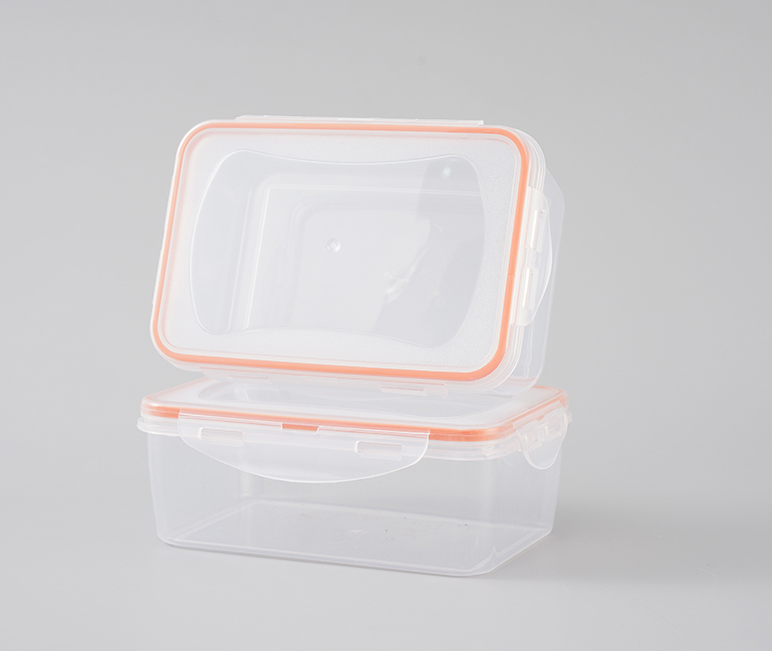 8326长方带扣冰箱收纳盒